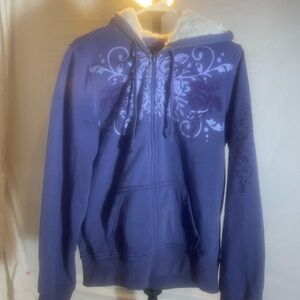 Ymi full zipper hoodie that’s a size large is now available.